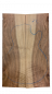 Preview: Top Walnut Europ. flamed, Character AA, 2-pcs. 8 mm
